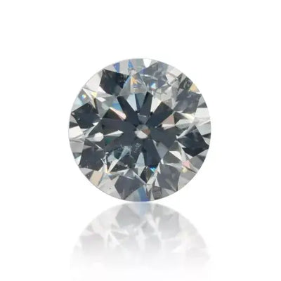 Raphaels 0.90 Ct Very Light Blue Natural Diamond Round Brilliant SI2 GIA