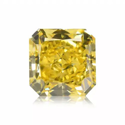 Raphaels 1.44 Ct Fancy Vivid Yellow Diamond Radiant VS1 GIA